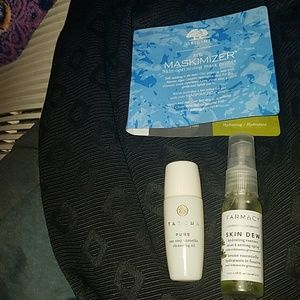 Origins, Tatcha, Farmacy